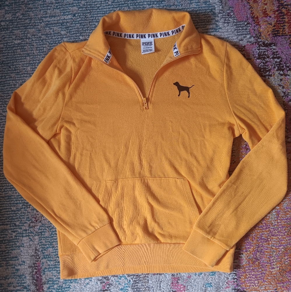 *SOLD*PINK Victoria Secret Pull Over Orange 🎃 - Picture 1 of 4